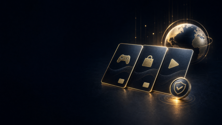 شراء بطاقات الهدايا الرقمية وبطاقات المتاجر