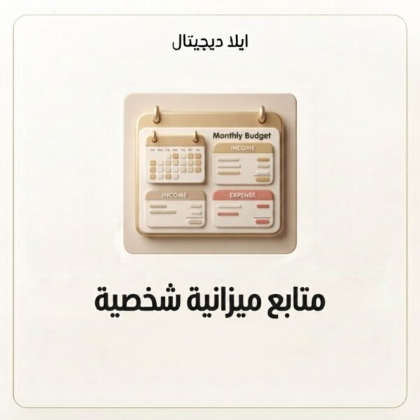 غلاف متابع ميزانية شخصية - ايلا ديجتال