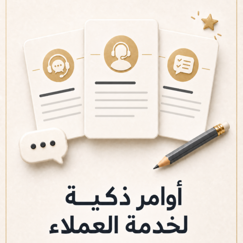 غلاف أوامر ذكية لخدمة العملاء - ايلا ديجتال