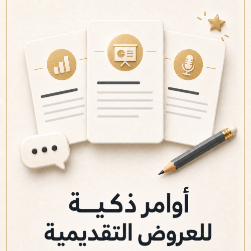 غلاف أوامر ذكية للعروض التقديمية - ايلا ديجتال