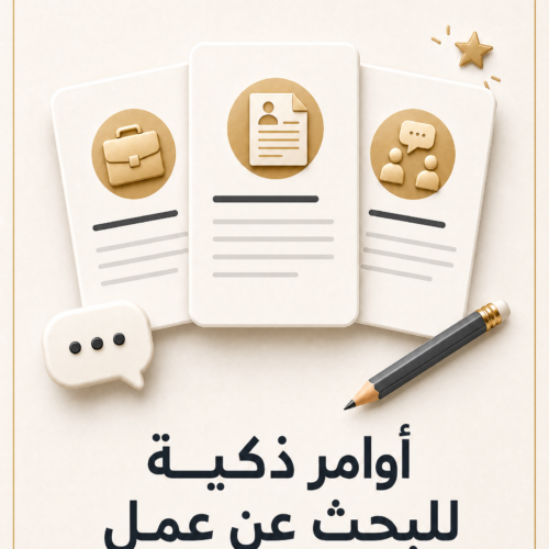 غلاف أوامر ذكية للبحث عن عمل - ايلا ديجتال