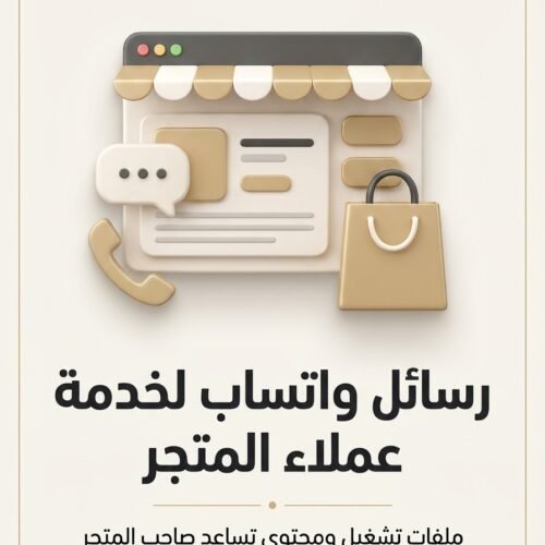 غلاف رسائل واتساب لخدمة عملاء المتجر - ايلا ديجتال