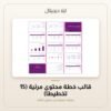 قالب خطة محتوى مرئية (15 تخطيطاً) — معاينة قالب خطة محتوى مرئية (15 تخطيطاً) — معاينة من داخل الملف